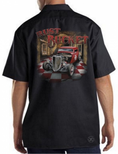 Rust Bucket Hot Rod Work Shirt | Back Alley Wear