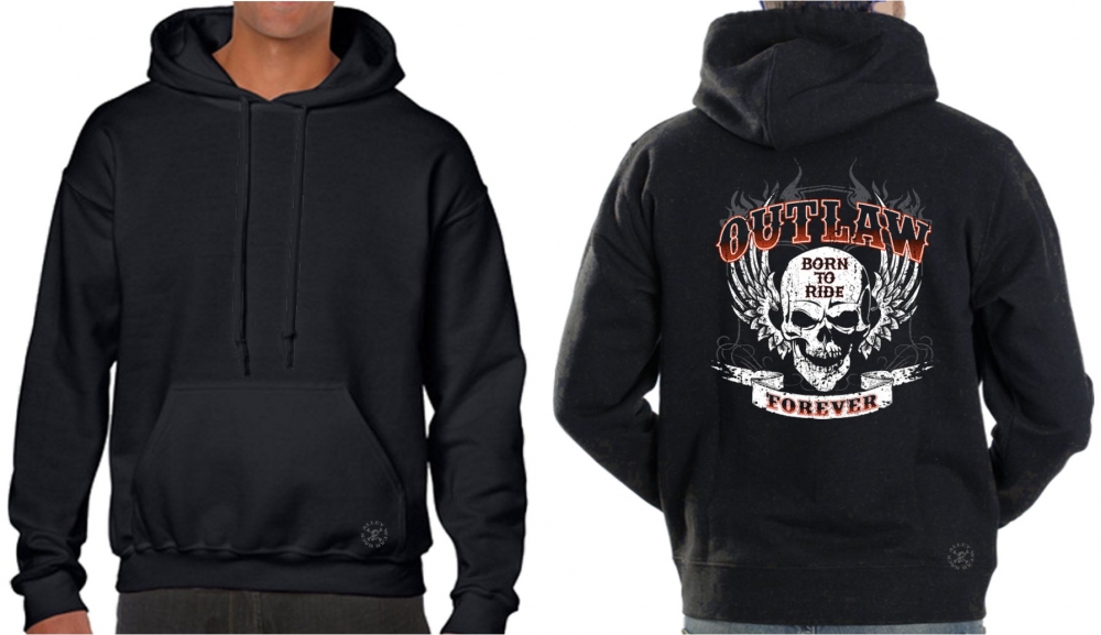 Outlaw Forever Hoodie Sweat Shirt | Back Alley Wear
