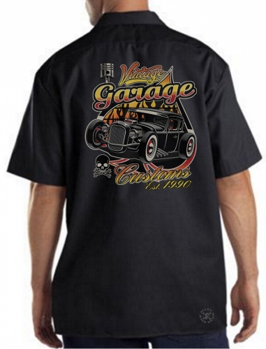 Vintage Garage Work Shirt | Back Alley Wear