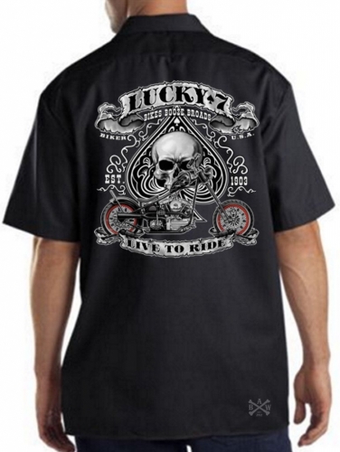 Lucky 7 Work Shirt | Back Alley Wear