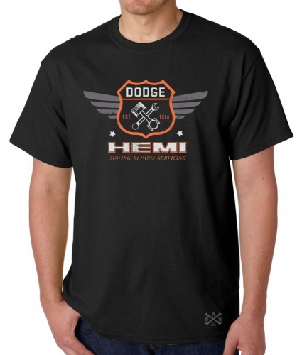 Dodge Garage Hemi Warpaint T-Shirt | Back Alley Wear